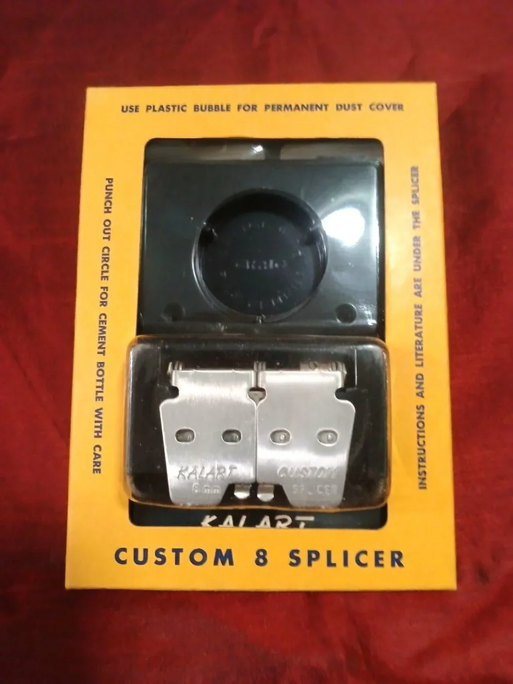 Vintage Kalart Custom 8 Splicer For 8mm Film 201 D